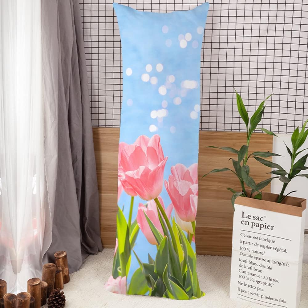 Full Body Pillow Vacuum Package 160x50cm, Anime Body Pillow Insert for Adults, Cooling Long Pillow for Bed, Great for Side Sleeper