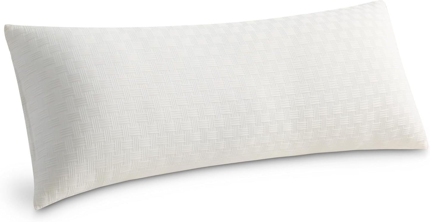Oubonun Premium Adjustable Loft Quilted Body Pillows - Firm and Fluffy - Quality Plush - Down Alternative - Head Support Pillow - 21"x54"