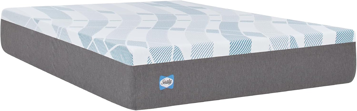 Sealy Dreamlife 12” Hybrid Mattress-in-a-Box, King, SealyComfort Gel Memory Foam, SealyResponsive Encased Coils, Surface-Guard Technology