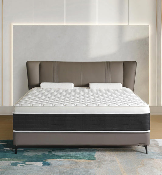 Queen Mattress,14 Inch Memory Foam and Innerspring Hybrid Queen Size Mattress in a Box, Pressure Relief,Medium Plush,Motion Isolation.